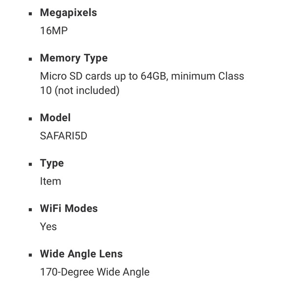 Safari 5 Action Camera + 16-in-1 Fun Pack Bundle New in Box - Picture 5 of 15